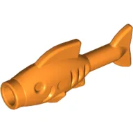 Animal, Fish [Hollow Stud Mouth] / Orange