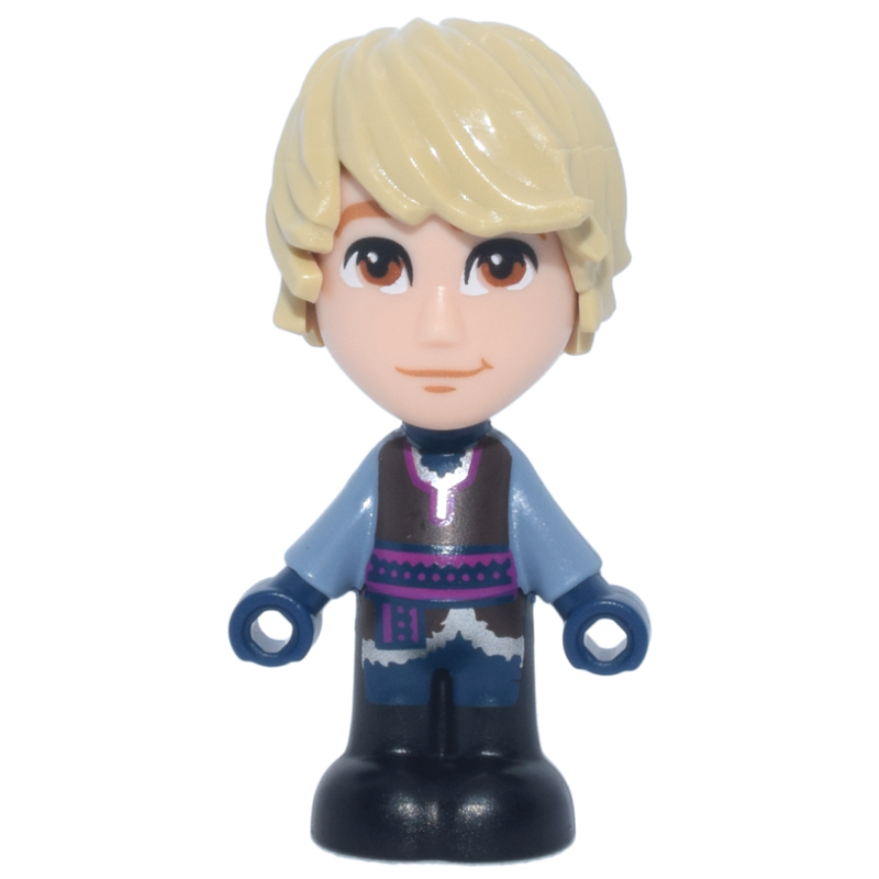 Lego Kristoff - Microdoll, Closed Mouth
