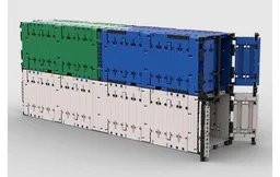 20 ft shipping container 1:21