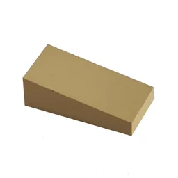 Modulex Slope 1 x 2 (9 degree, 1:6 slope) / Modulex Olive Green