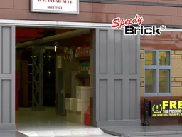 Retro auto workshop