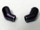 Lego Arm, (Matching Left and Right) Pair / Chrome Black