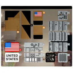 Sticker Sheet for Set 10266-1 / [No Color/Any Color]