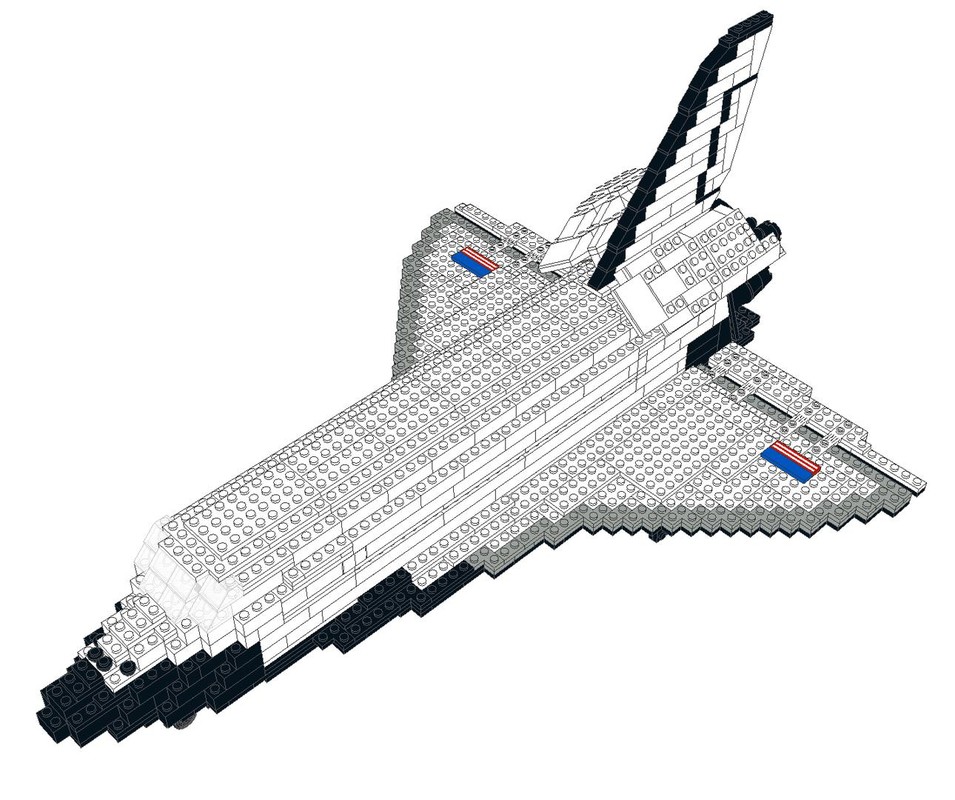 Lego Space Shuttle