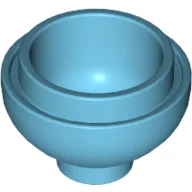Brick Round 2 x 2 Dome Bottom [Open Stud] / Medium Azure