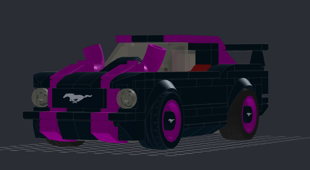 Lego 1966 Mustang Upgraded
