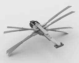Dune - Royal Artreides Ornithopter mini build