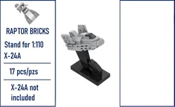 Stand for 1:110 Martin Marietta X-24A