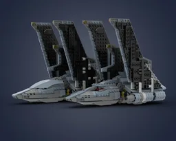 The Bad Batch Attack Shuttle set 75314 MOD