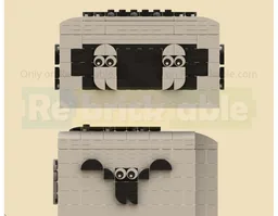 Halloween skeleton box