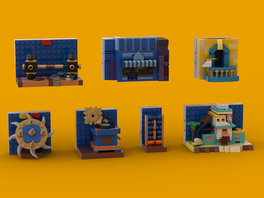 Lego Modular Bazaar Cards - Pygmalion Items
