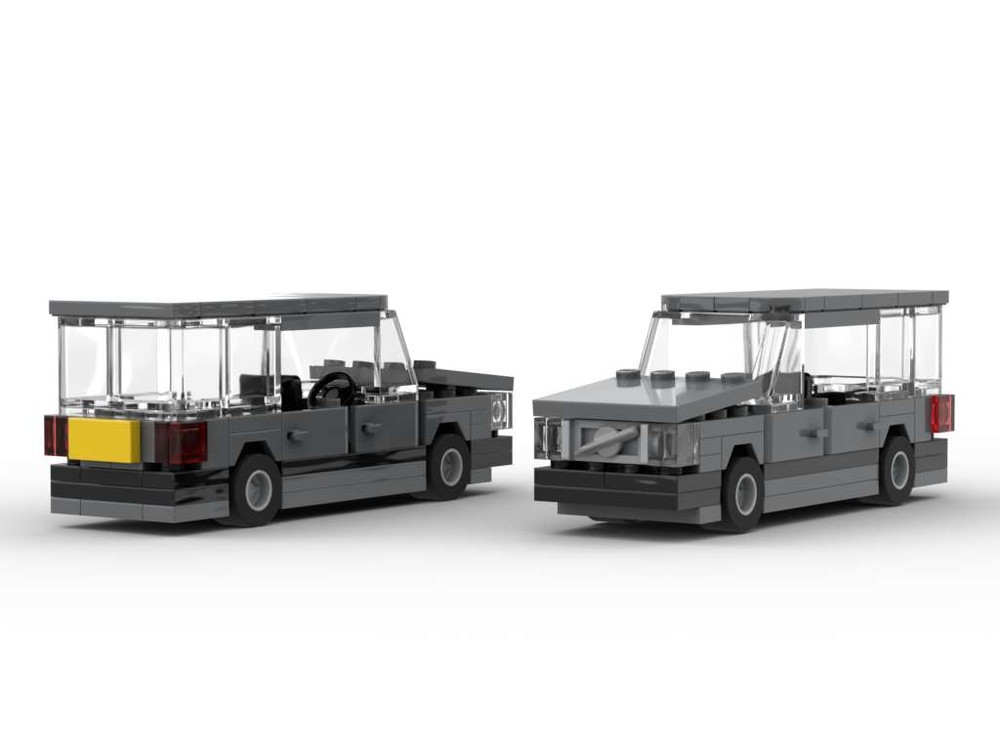Lego Volvo 740 Estate - 4 stud wide