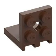 Bracket 2 x 2 - 2 x 2 / Brown