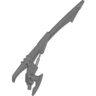 Large Figure Weapon Blade, Hook (Chirox) / Flat Silver