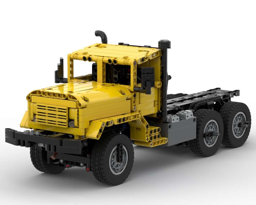 Lego AM General M93x Chassis (With Winch)