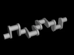 Piston Engine V8 Crossplane