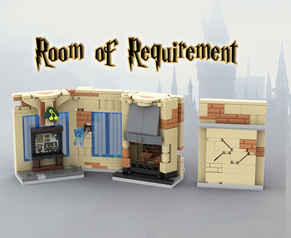 Lego Room of Requirement (compatible with 2024 castle)