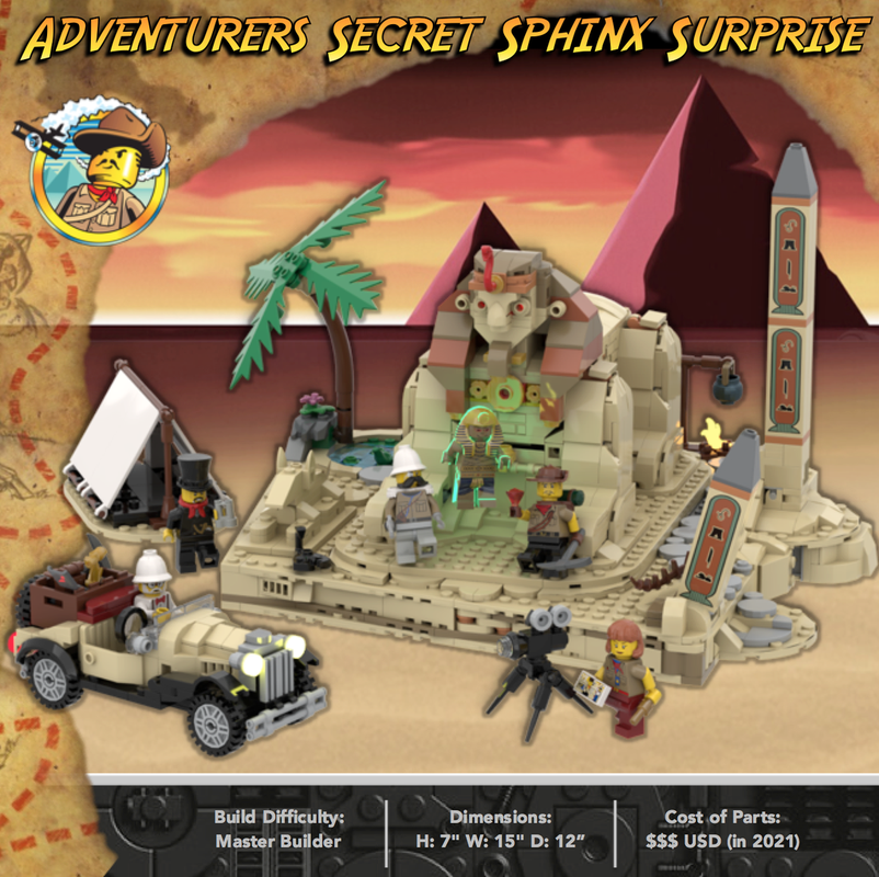 Lego Adventurers - Secret Sphinx Surprise