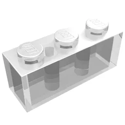 Brick 1 x 3 / Trans-Clear