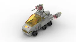 PCS001 Classic Space Rocket Towtruck