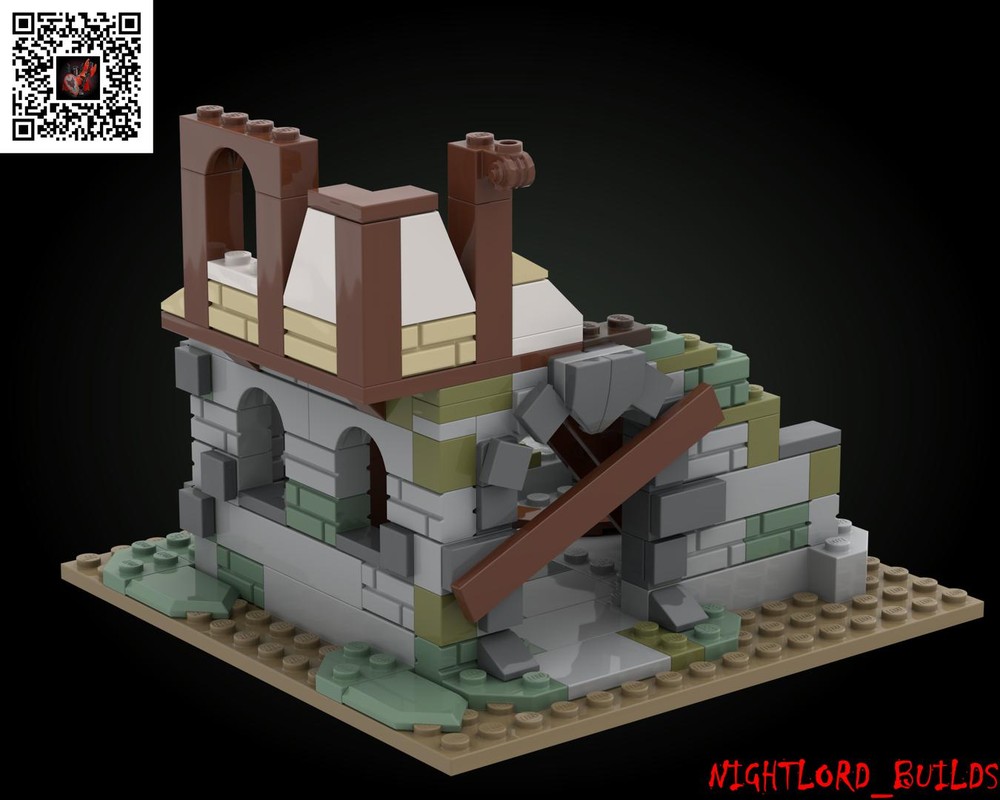 Lego Medieval Village Ruins 21325 Alt. Build