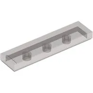 Tile 1 x 4 with Groove / Trans-Brown
