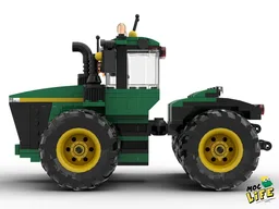 John Deere 8 wheels articulate