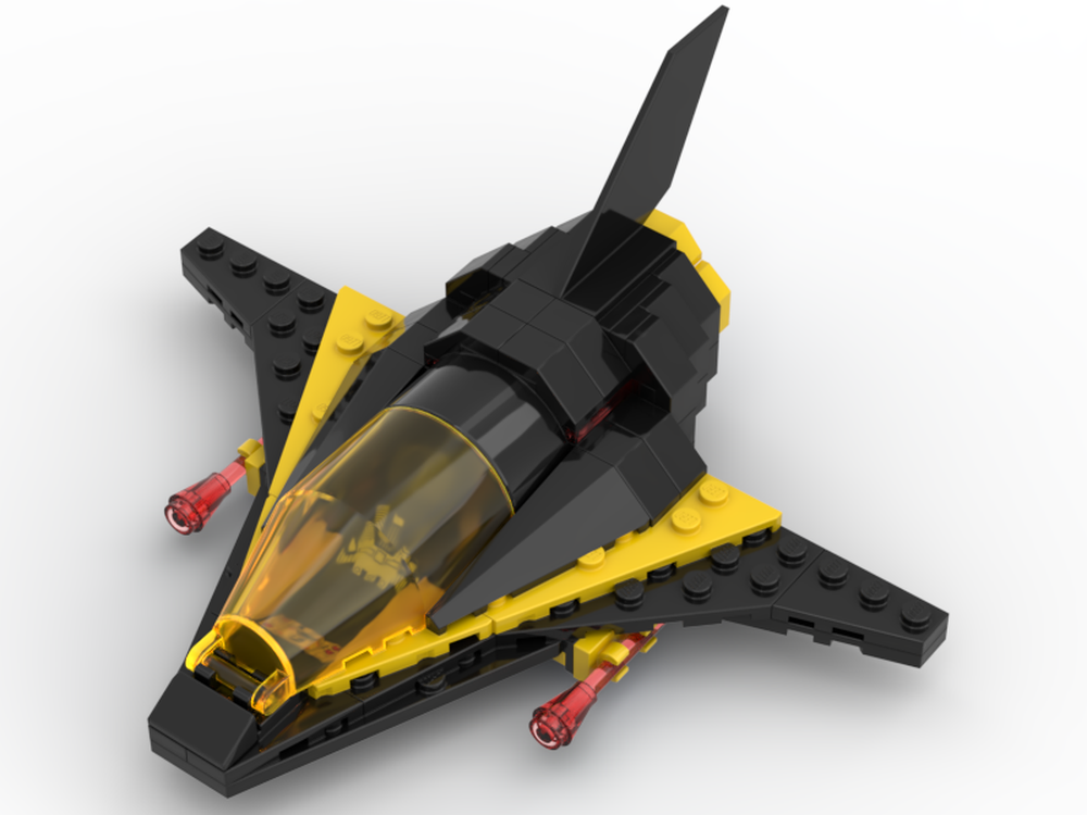 Lego Blacktron Spaceship