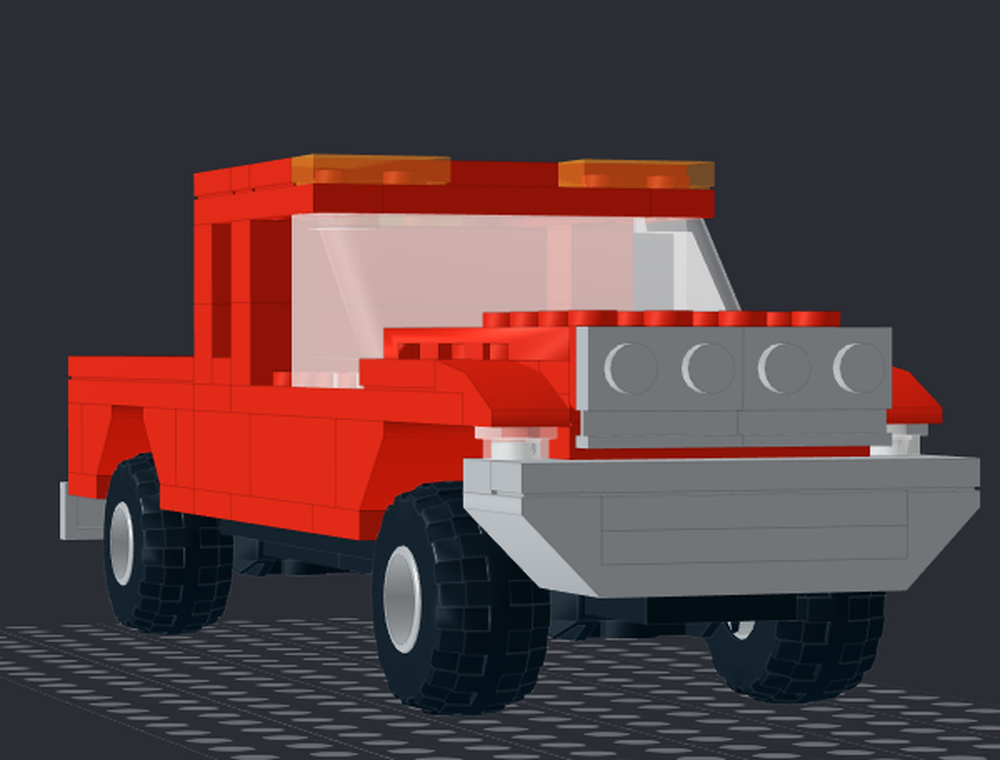Lego 1996 Dodge Ram 2500 Club cab (Twister)