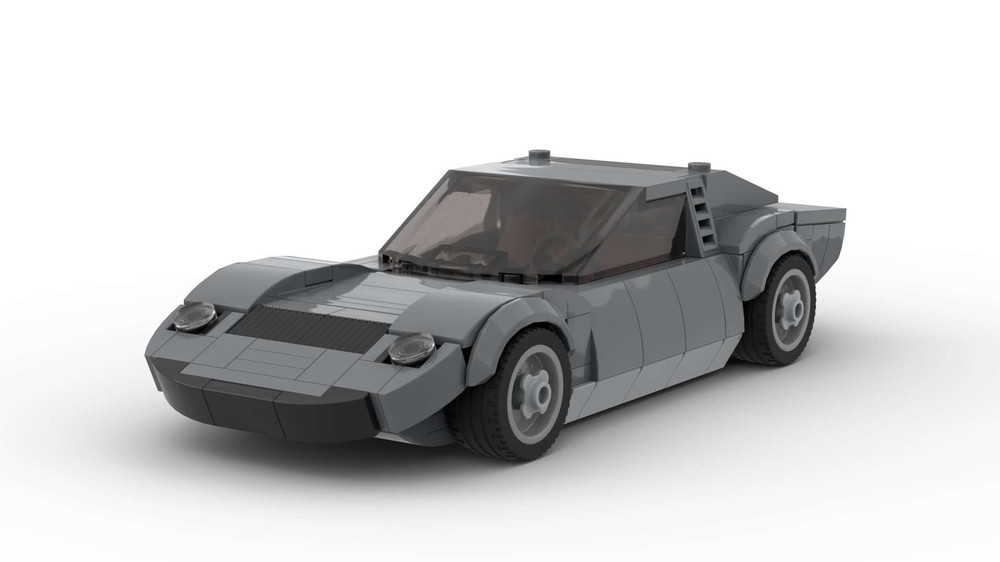 Lego 1966 Lamborghini Miura P400 dark gray