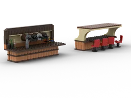 Tropical pirate bar