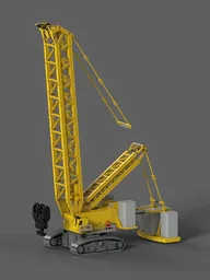 Liebherr LR 11000 Mk1 Crawler Crane