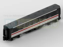 4-Wide BR MK1 Corridor Carriage In Intercity Livery