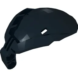 Windscreen Bohrok 4 x 5 x 7 [Plain] / Black