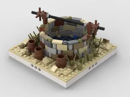 Well for a Modular Desert village