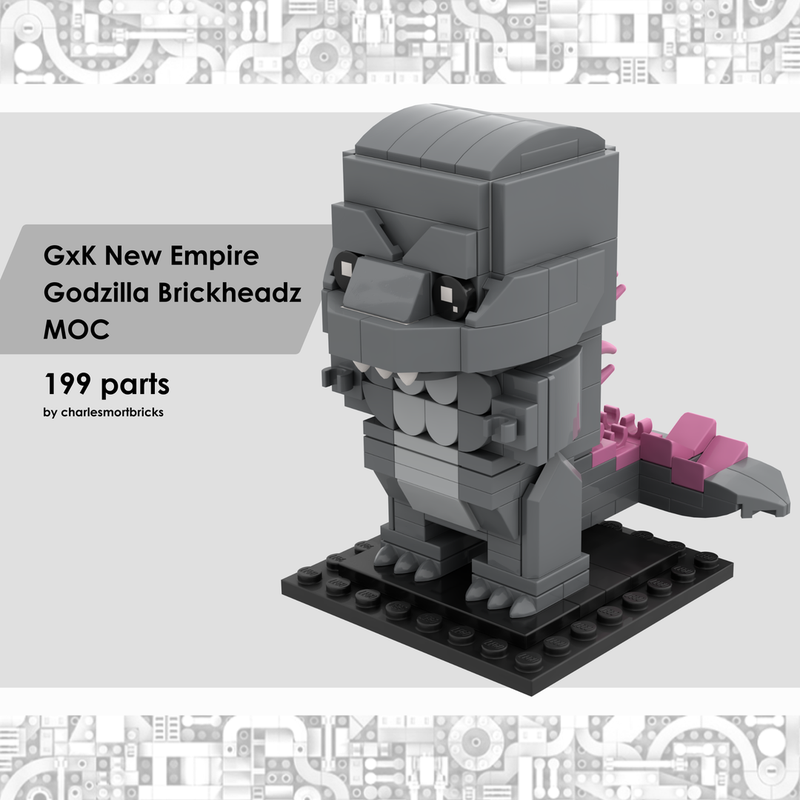 Lego Godzilla (Godzilla x Kong New Empire) Brickdeadz