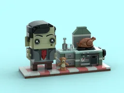 Mr Bean (Christmas Turkey Scene)