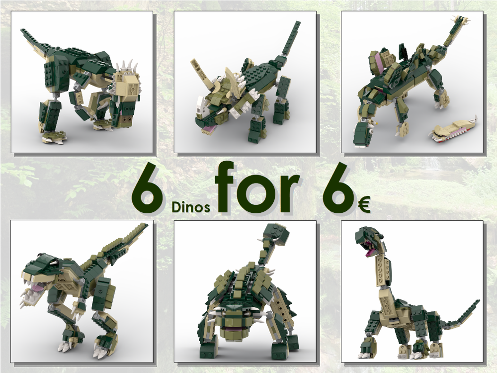 Lego Dinosaur Bundle , 31121 Alternate Build Bundle