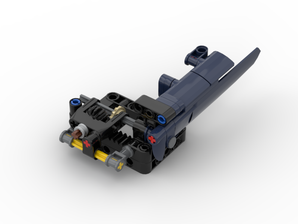 Lego Compact koenigsegg dihedral door mechanism based on koenigsegg jesko absolut 42173