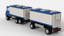 Truck with trailer