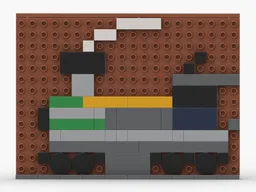 2D steam train