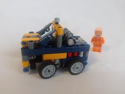 Pickup with Front Engine and Steering