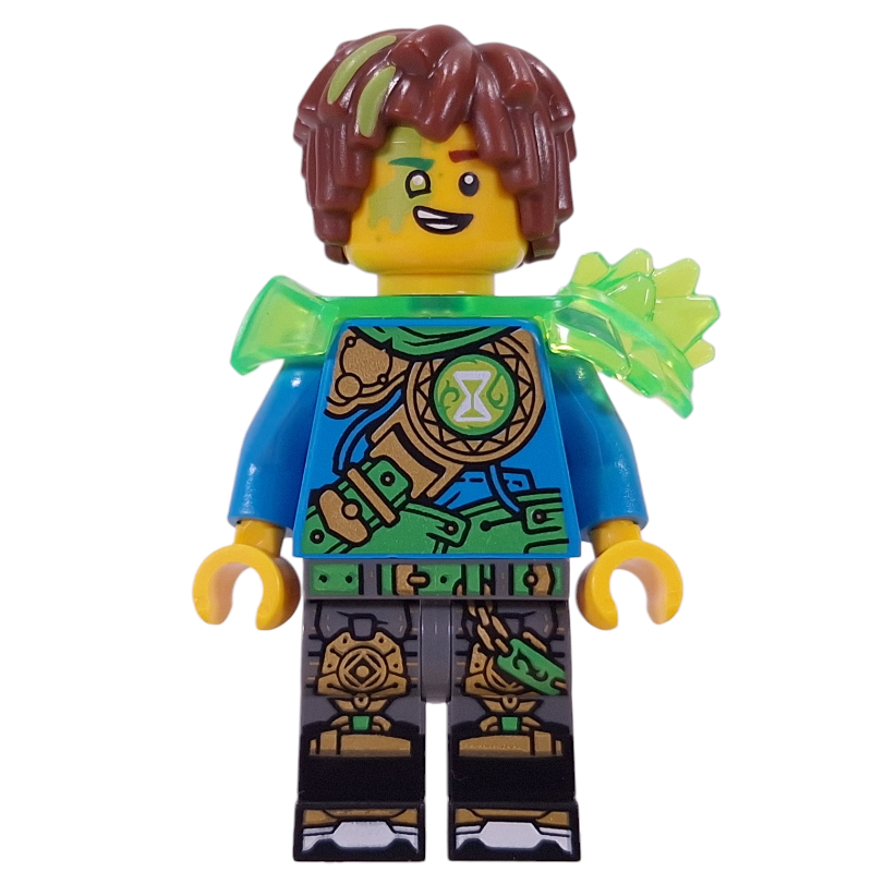 Lego Mateo, Trans-Bright Green Shoulder Armor