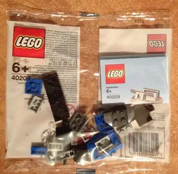 Monthly Mini Model Build Set - 2016 02 February, Snow Scooter polybag