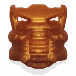 Large Figure Mask Krana Xa / Reddish Gold