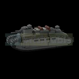 LEGO ww1/2 FCM 2C (Char 2C)