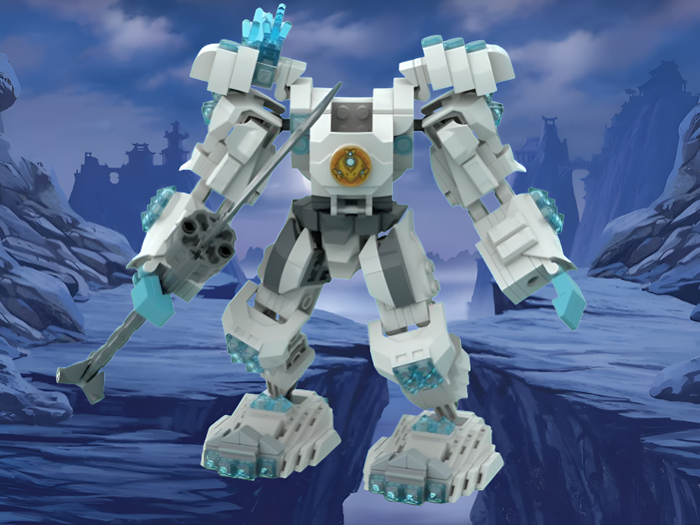 Lego Ice Emperor's Elemental Ice Mech