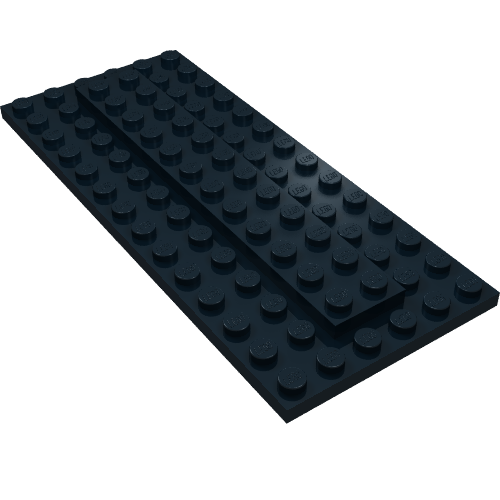 Lego Battery Cover, Train Car Roof 6 x 14 / Black