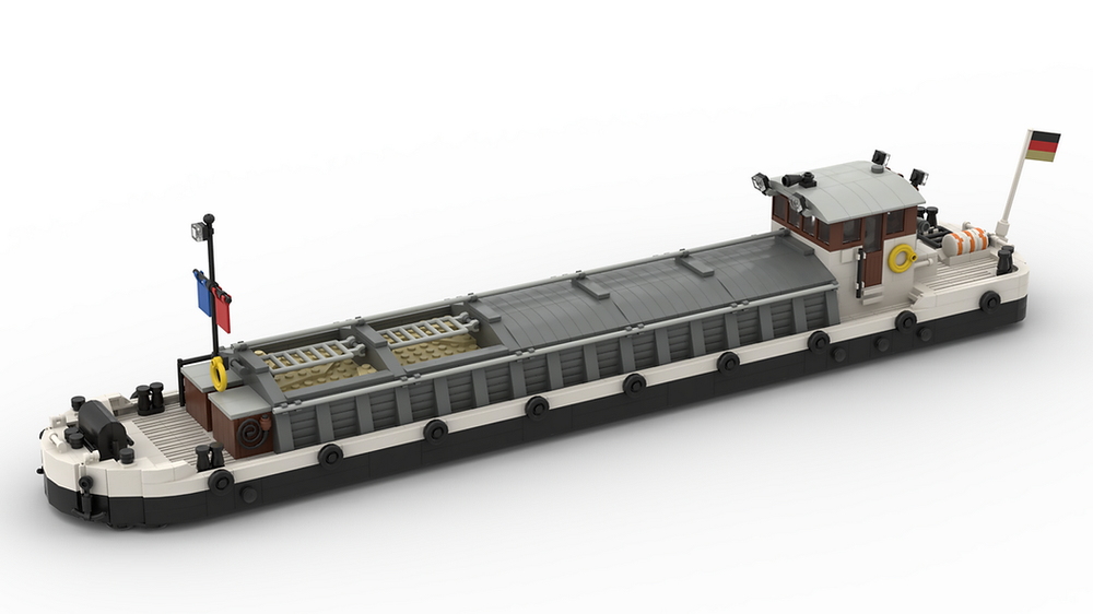 Lego Binnenschiff / Barge