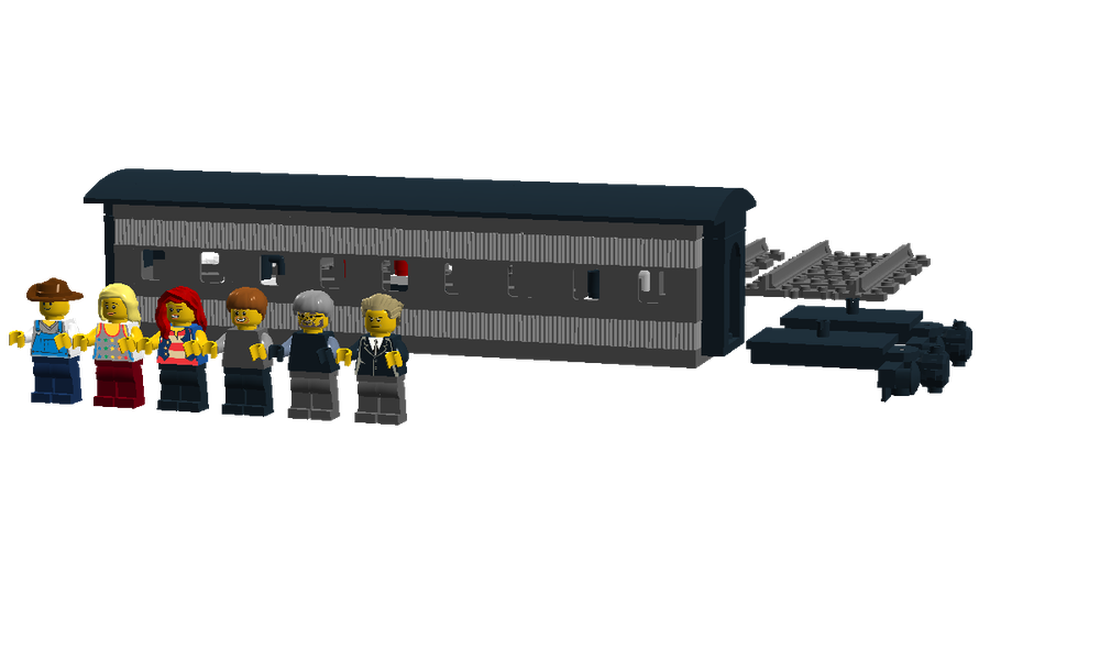 Lego Stefan04 - Train wagon MOC